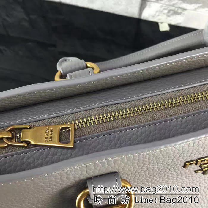普拉達PRADA原單 2966原單荔枝紋義大利最新版手提肩背包 PHY1089